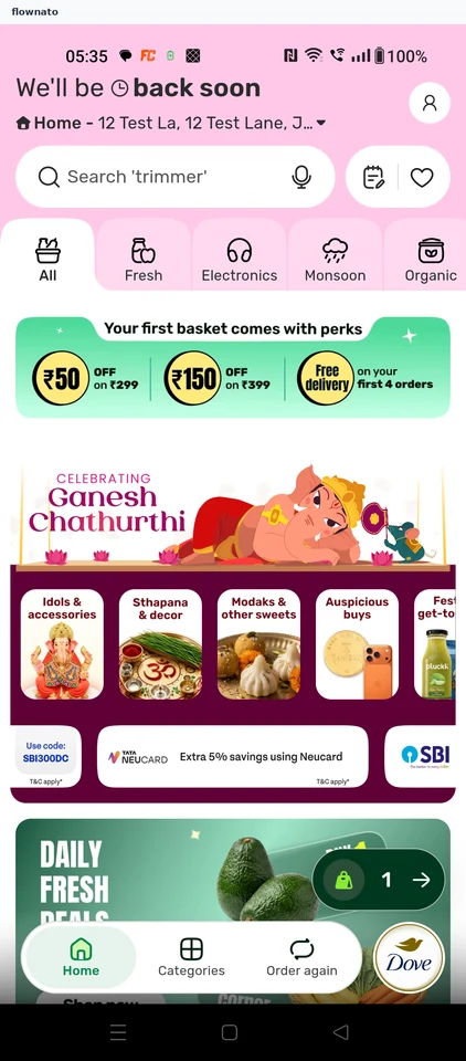 bigbasket Home