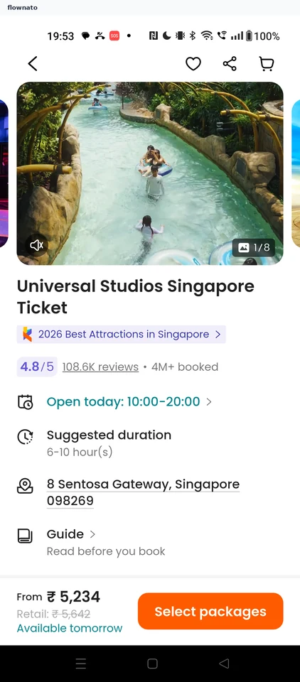 Klook: Activity detail