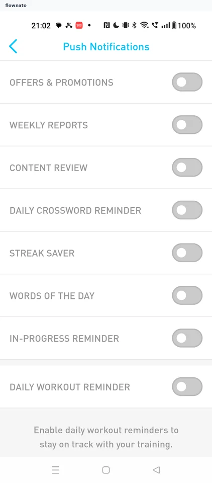 Elevate: Push notifications