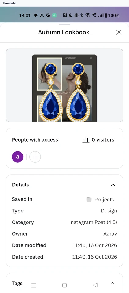 Canva: Design details