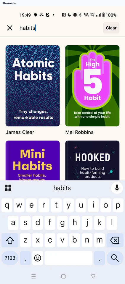 Headway: Search results