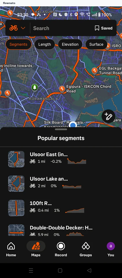 Strava: Maps