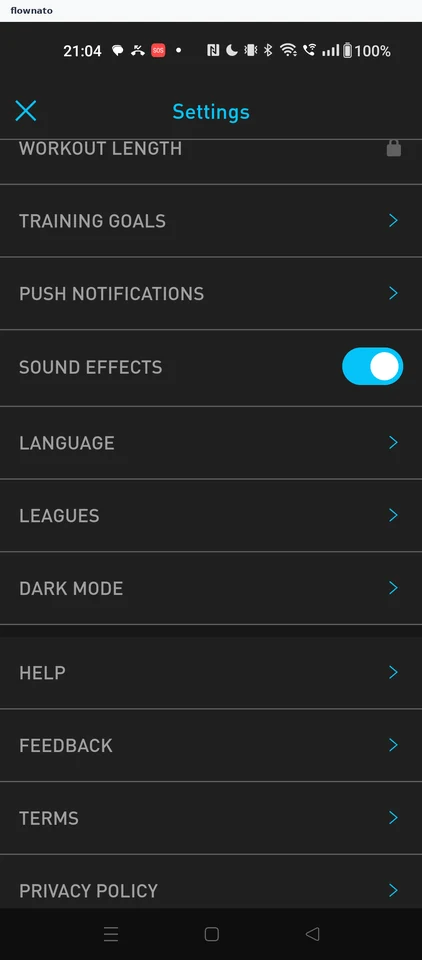 Elevate: Settings