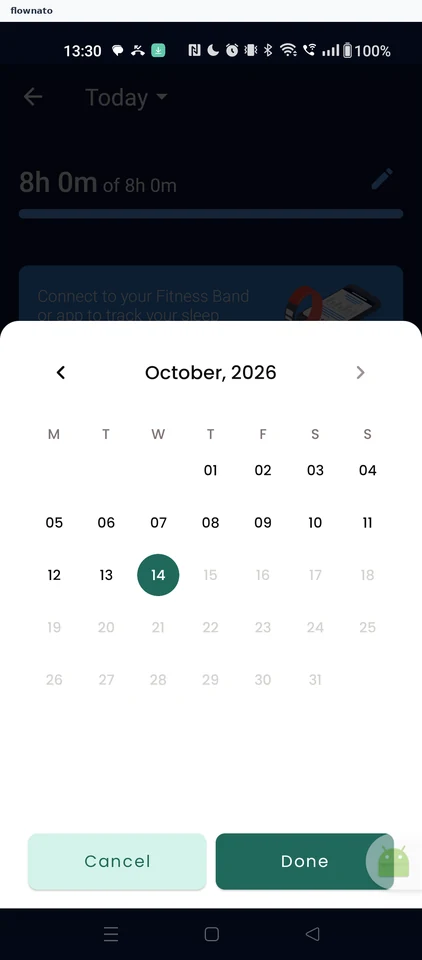 Pick a date