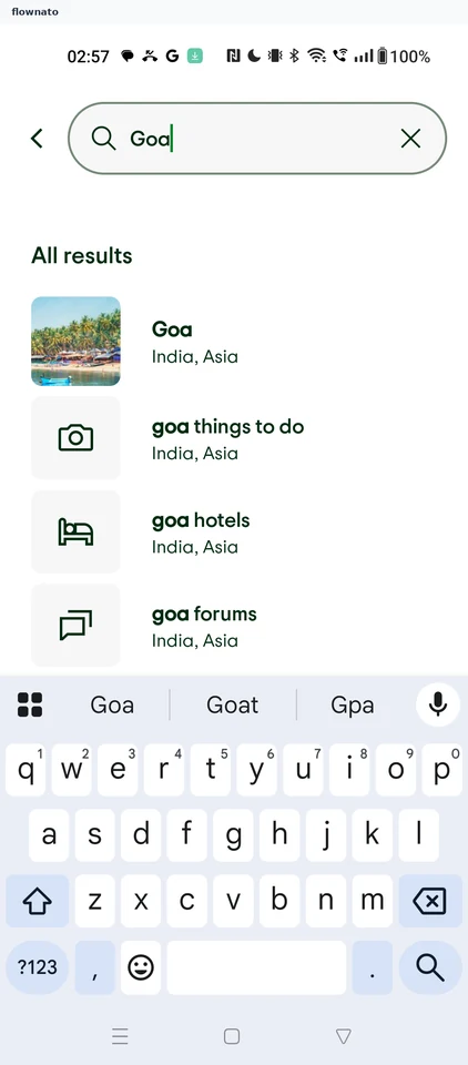 Tripadvisor: Search for Goa