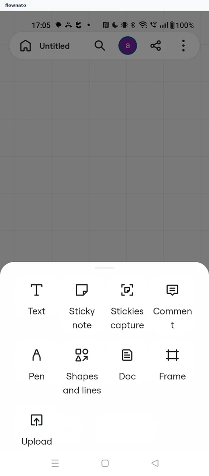 Miro: Add item tool picker