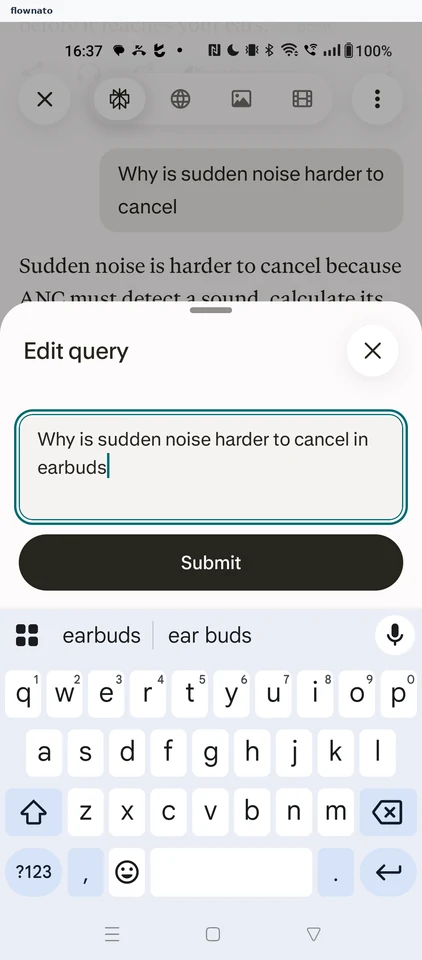 Perplexity: Edit query sheet