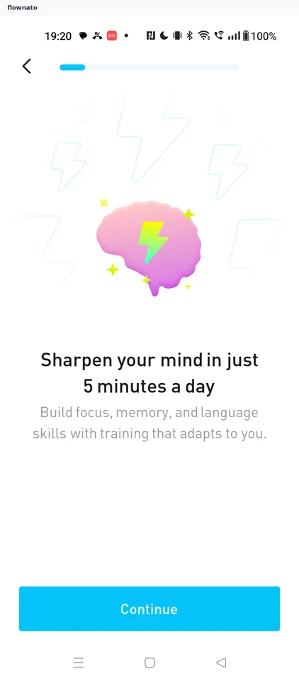 Elevate: Onboarding message interstitial