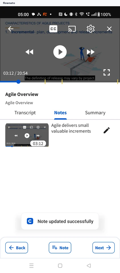 Coursera: Lecture player