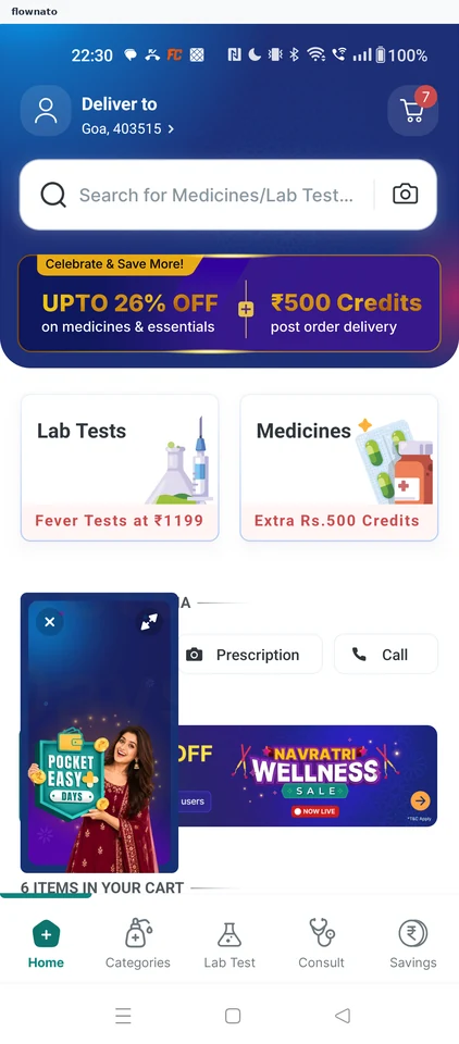 PharmEasy: Start from Home