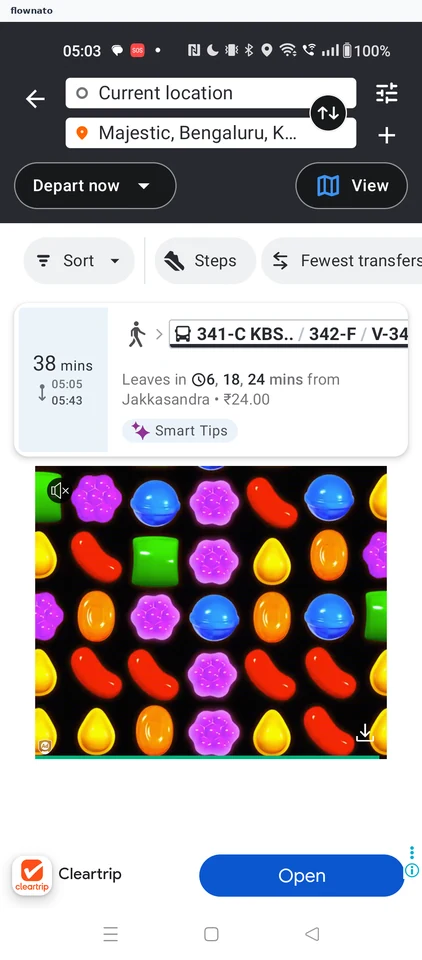 Moovit: Route results