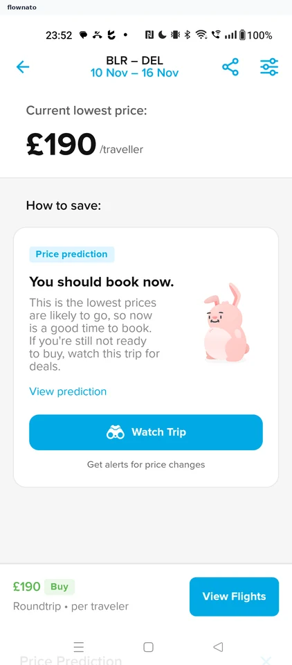 Hopper: Price prediction