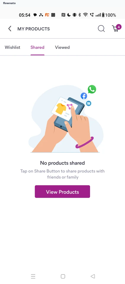 Meesho Shared products