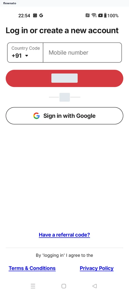 redBus Login