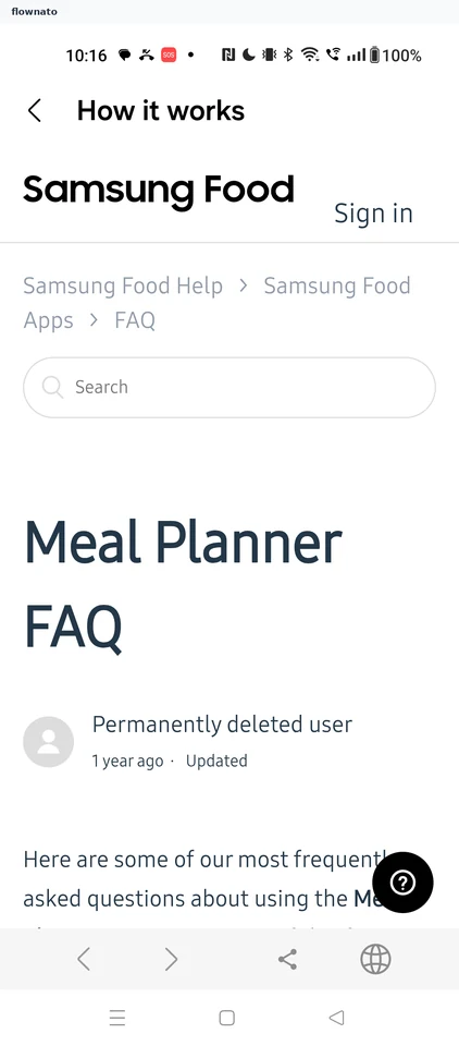 Samsung Food: How it works