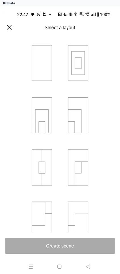 VSCO: Select a layout
