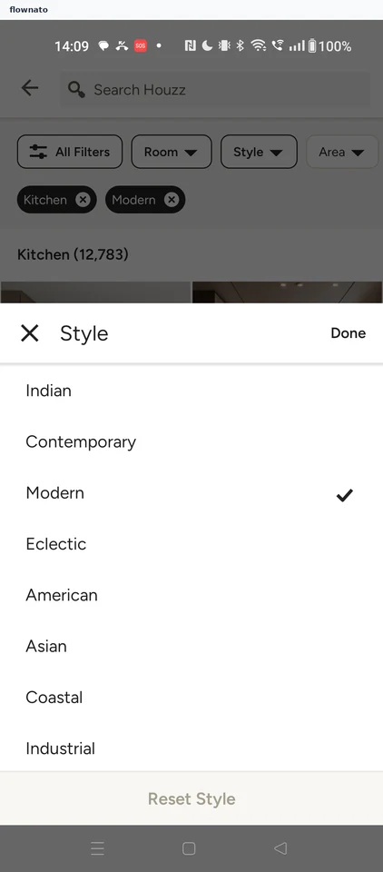 Houzz: Room photo results