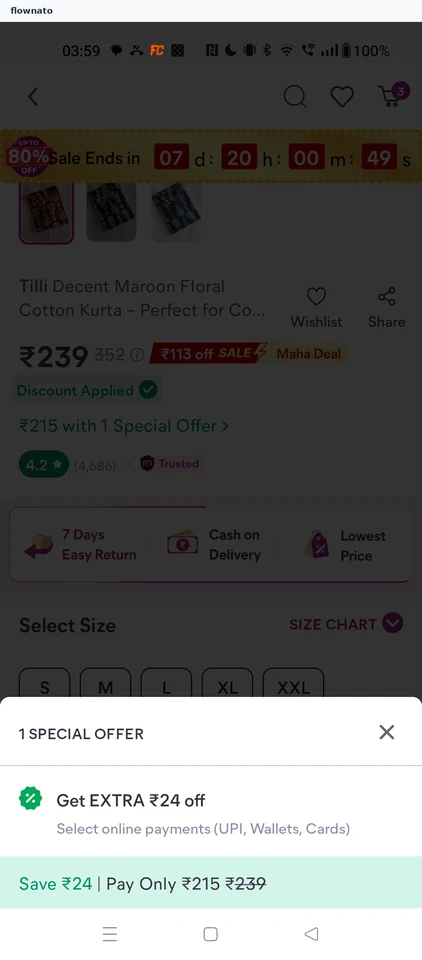 Meesho Special offer
