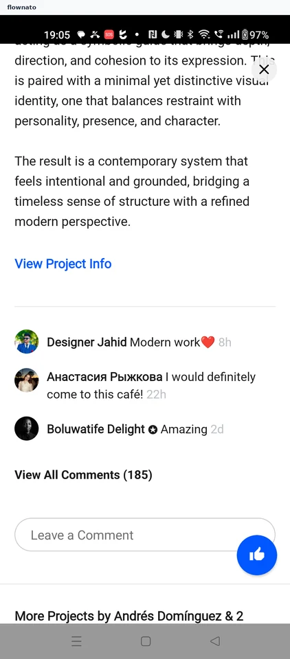 Behance: Project