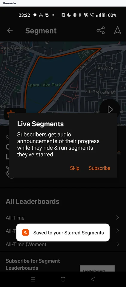 Strava: Segment detail