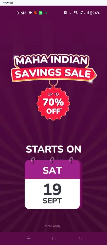 Meesho Sale announcement
