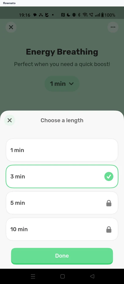 Finch: Choose a length sheet