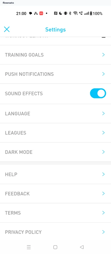 Elevate: Settings