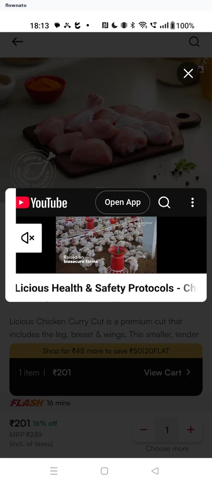 Licious: Product detail