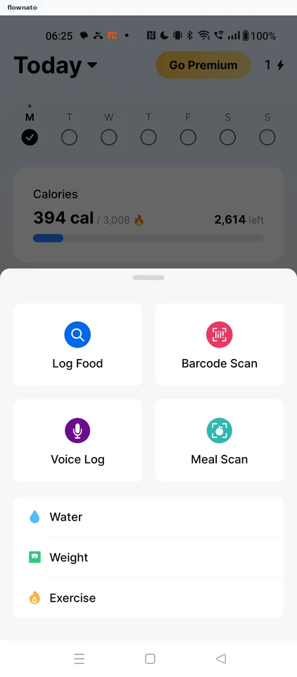 MyFitnessPal: Choose Weight