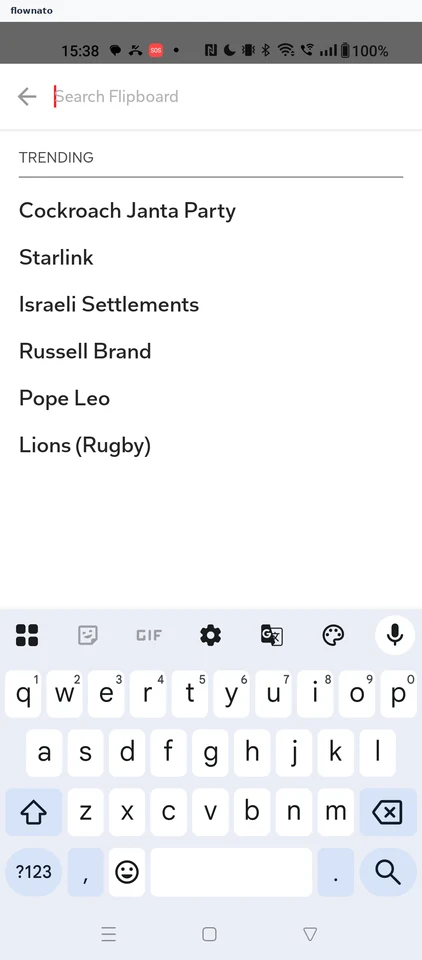 Flipboard: Search