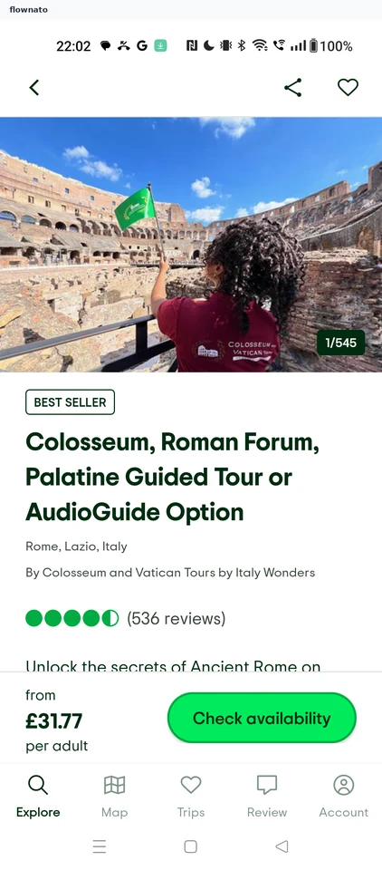 Tripadvisor: Tour details