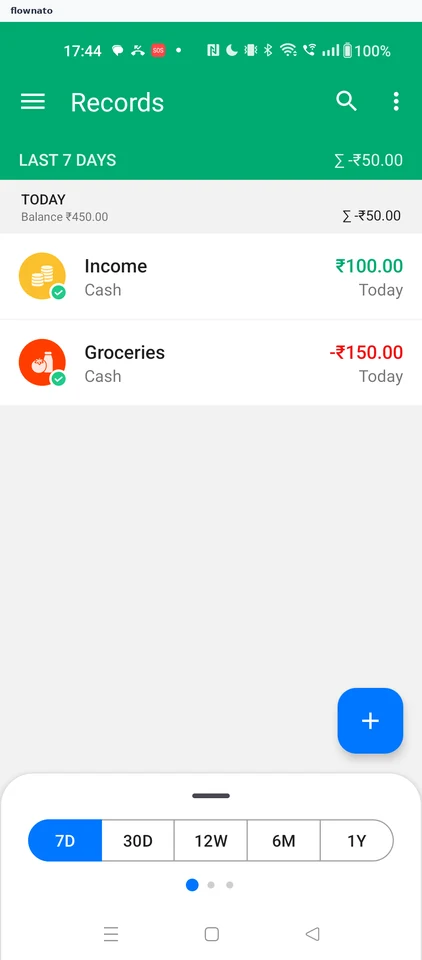 Wallet: Records
