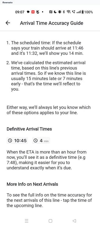Moovit: Arrival Time Accuracy Guide