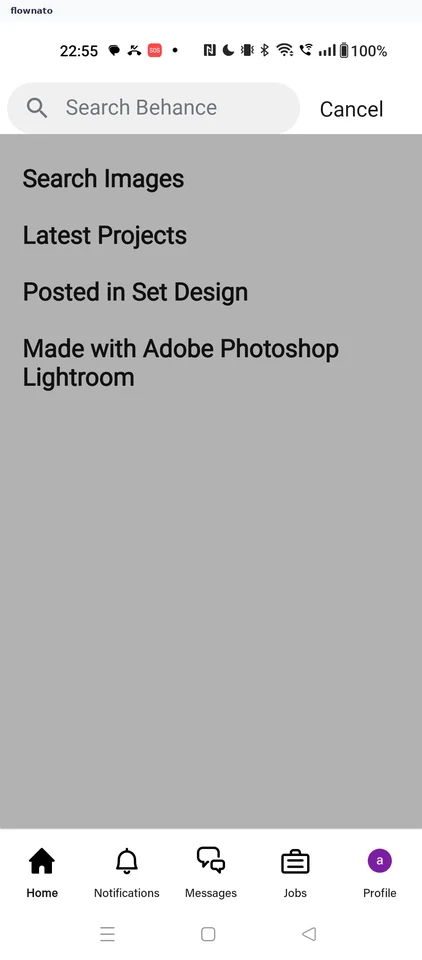 Behance: Search