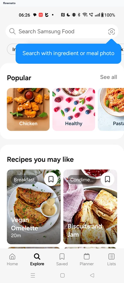 Samsung Food: Explore