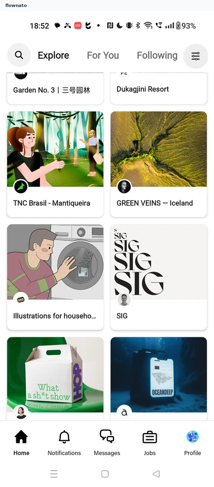 Behance: Explore