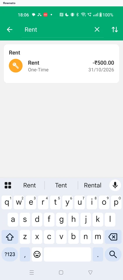 Wallet: Planned payments