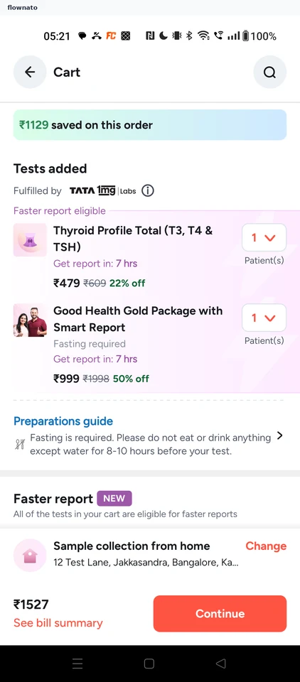 Tata 1mg: Faster reports applied