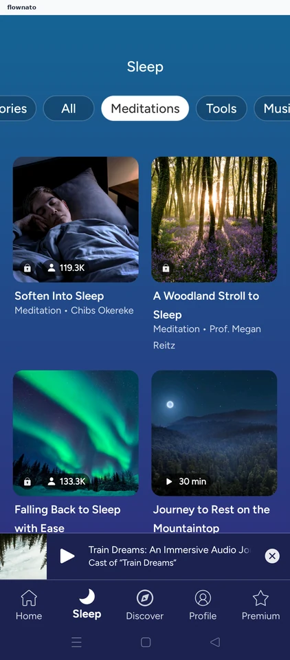 Calm: Sleep