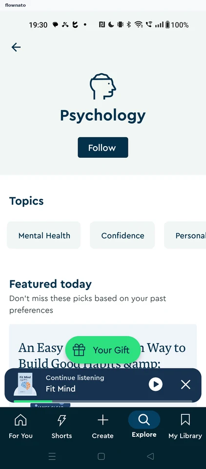 Blinkist: Category