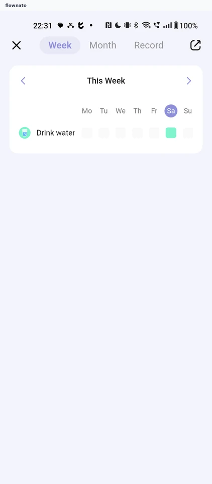 TickTick: Habit statistics