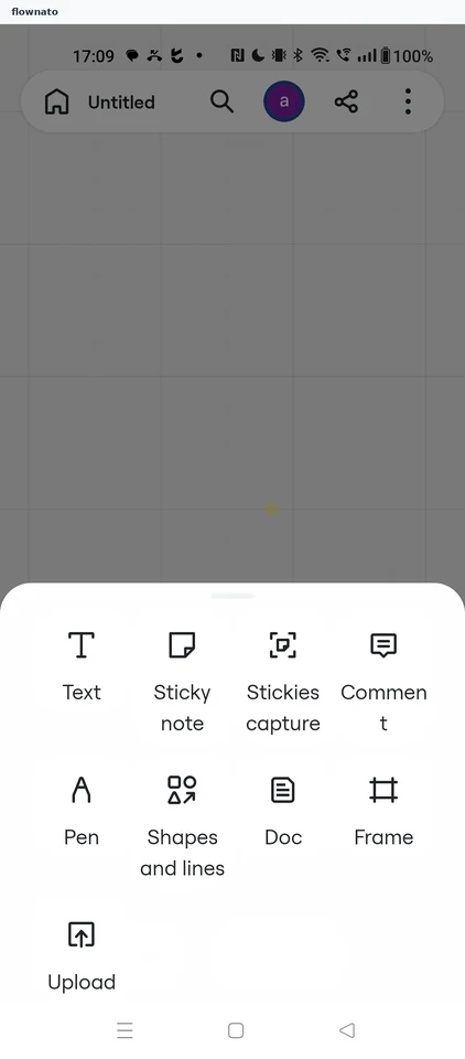 Miro: Add item tool picker