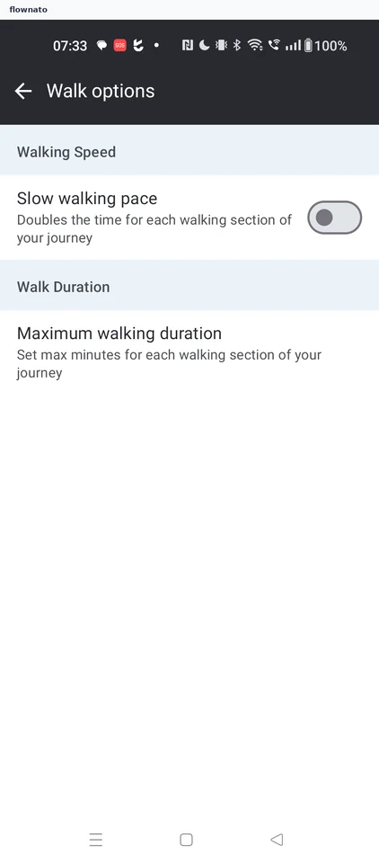 Moovit: Walk options