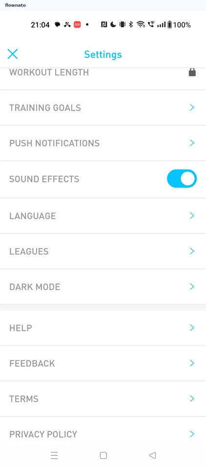 Elevate: Settings