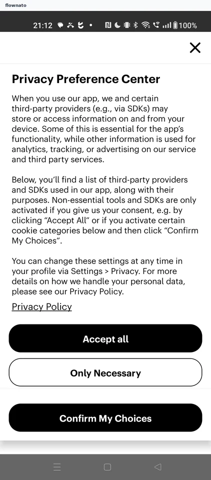 Babbel: Privacy Preference Center