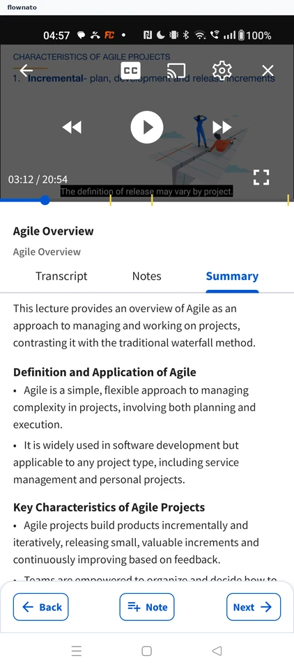 Coursera: Lecture summary
