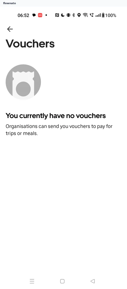 Uber: Vouchers