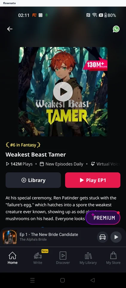 Pocket FM: Review the series and start episode 1