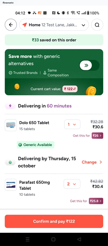Tata 1mg: Cart updated