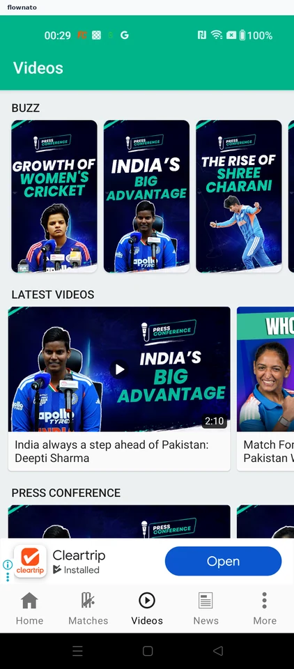 Cricbuzz Videos
